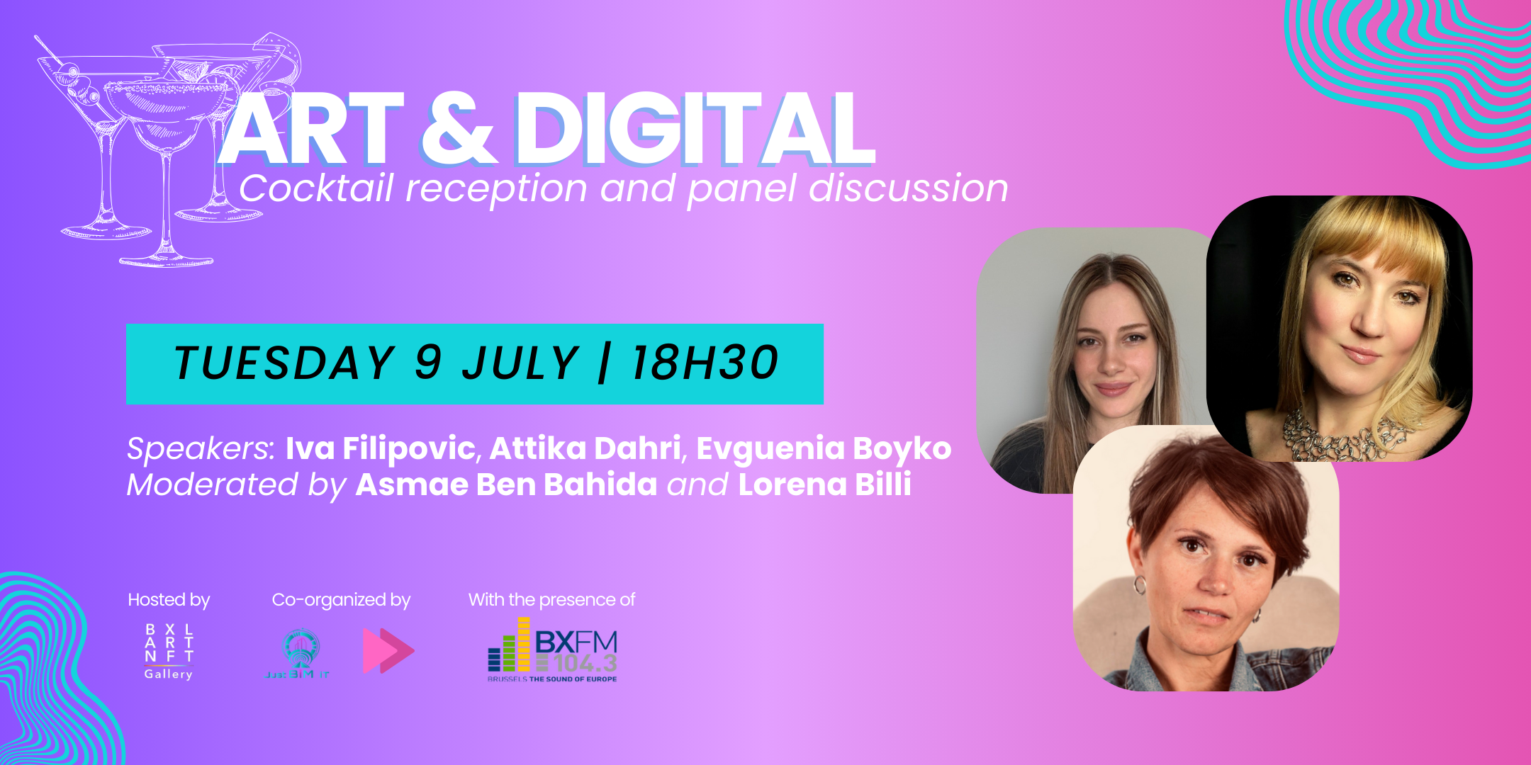Art & Digital – Cocktail Reception & Panel Discussion
